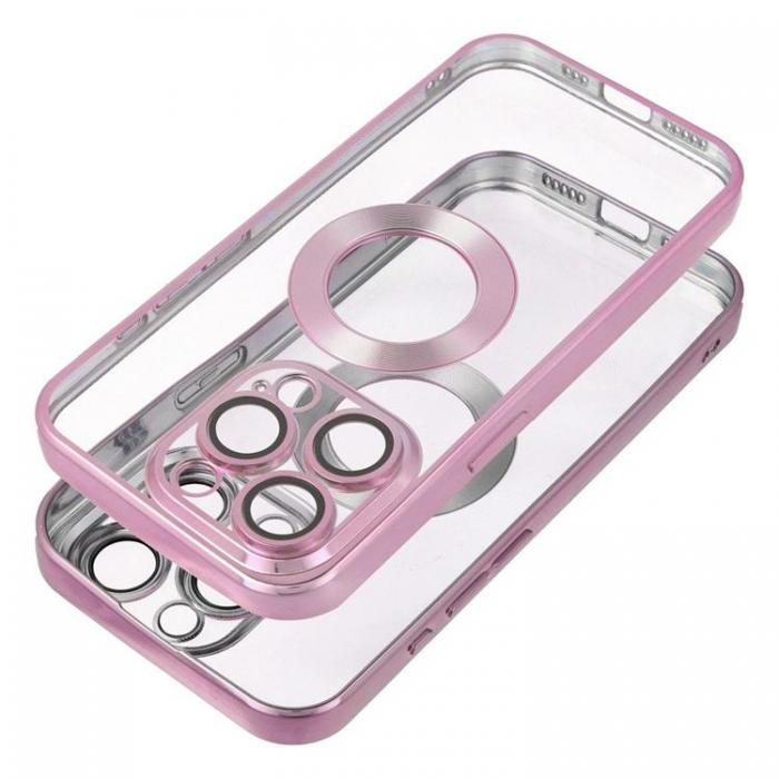 A-One Brand - iPhone 16e Mobilskal Glam - Rose Pink