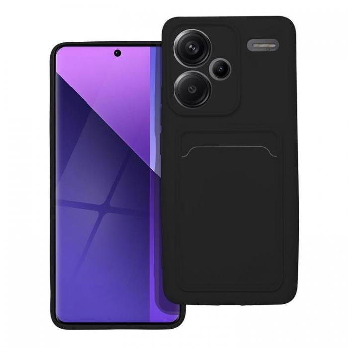 A-One Brand - Xiaomi Redmi Note 13 Pro Plus Mobilskal Korthllare - Svart