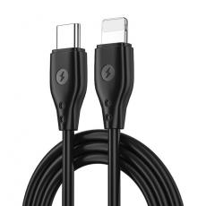 WIWU - WiWU USB-C till Lightning 30W Kabel Pioneer Series Wi-C002 - Svart