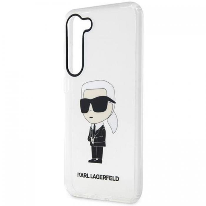 KARL LAGERFELD - Karl Lagerfeld Galaxy S23 Plus Mobilskal Ikonik Karl - Clear