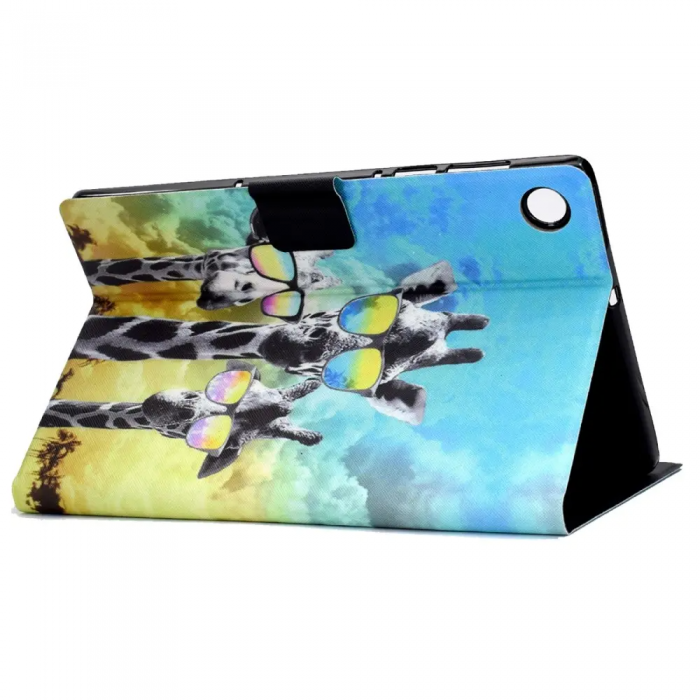 Taltech - Galaxy Tab A8 10.5 2021 Plnboksfodral - Giraffes