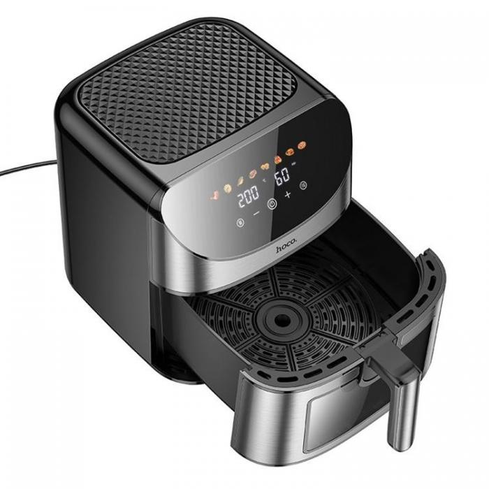 Hoco - Hoco Airfryer med Pekskrm och Fnster 8L 1700W - Svart