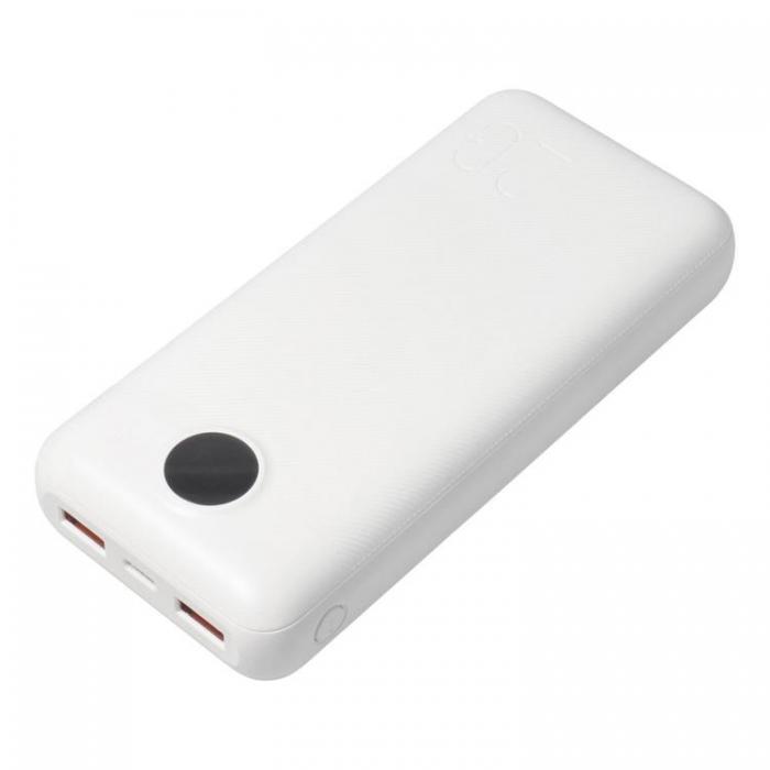 Veger - VEGER Powerbank 20000 mAh PD QC 3.0 2A 20W L20S - Vit