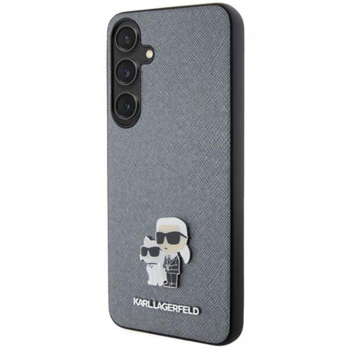 KARL LAGERFELD - Karl Lagerfeld Galaxy S24 Plus Mobilskal Saffiano Metal Pin