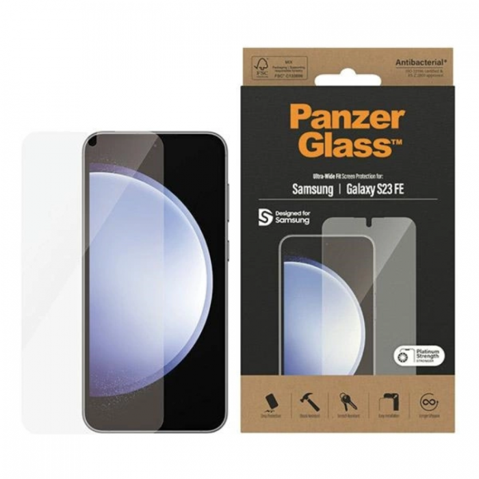 PanzerGlass - SAFE By PanzerGlass Galaxy S23 FE Hrdat glas Skrmskydd