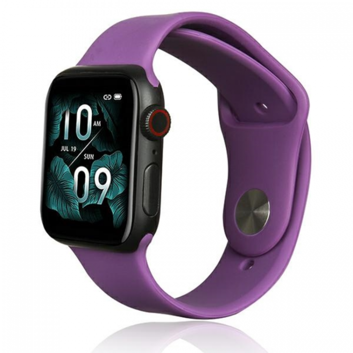 Beline - Beline Apple Watch (38/40/41mm) Armband Silikon - Lila