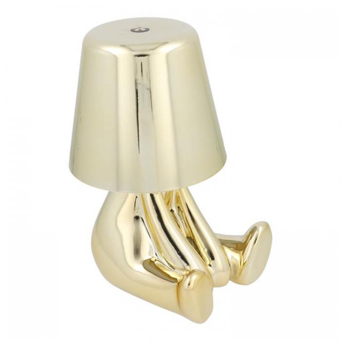 A-One Brand - Bordslampa Vid Sngen GOLD MAN Seat (model 5) MLTL