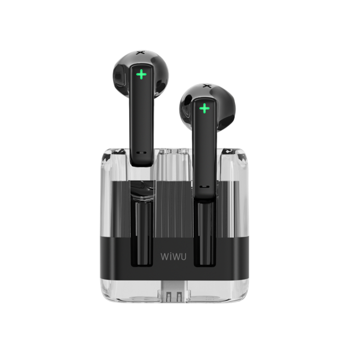 WIWU - Wiwu In-Ear Trdls Hrlurar T21 - Svart