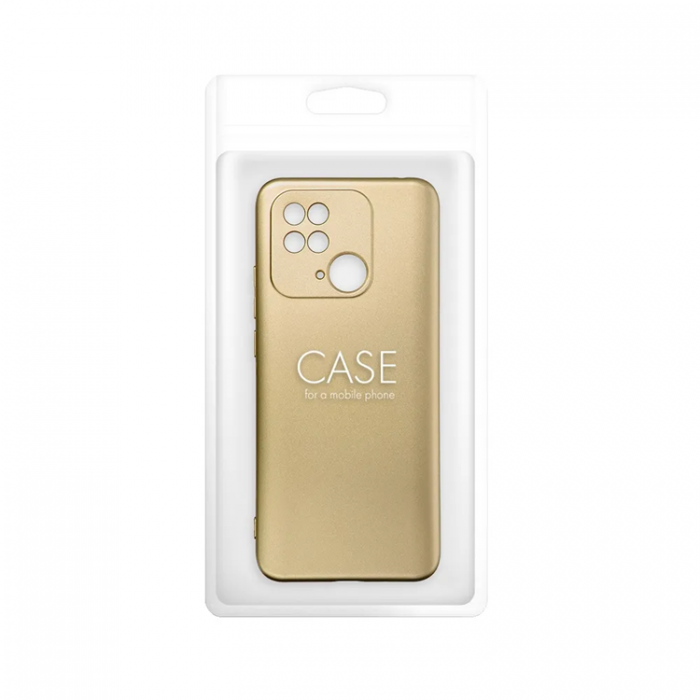 A-One Brand - Xiaomi Redmi 10C Mobilskal Metallic - Guld