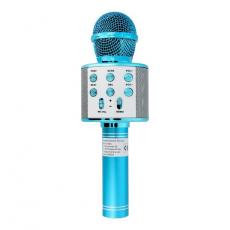 A-One Brand - Multimedia Karaoke Mikrofon CR58 - Blå
