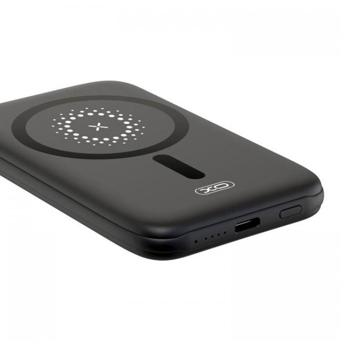 XO - XO Trdls Powerbank 5000mAh 20W Magnetic PR153 - Svart