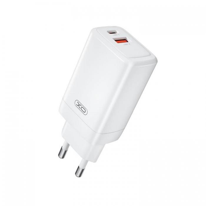 XO - XO Snabbladdare 65W USB Till USB-C CE17 PD - Vit