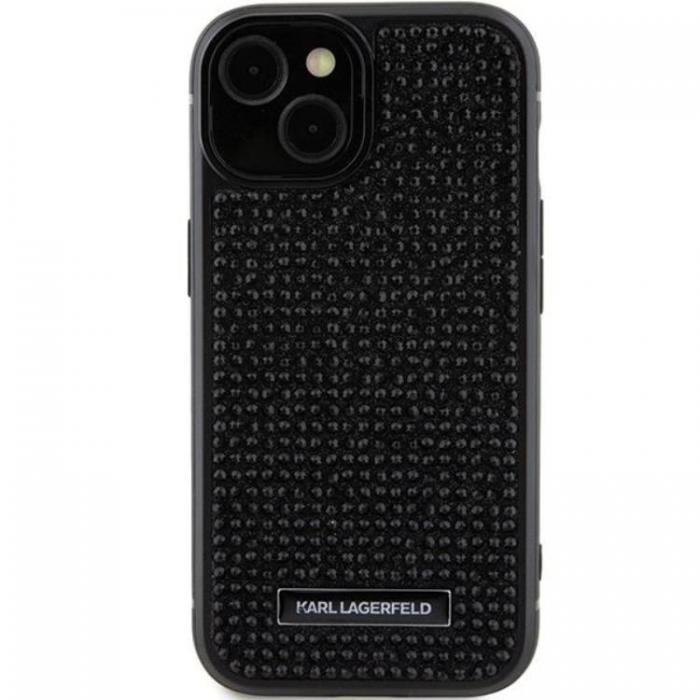 KARL LAGERFELD - KARL LAGERFELD iPhone 15 Mobilskal Rhinestone Logo