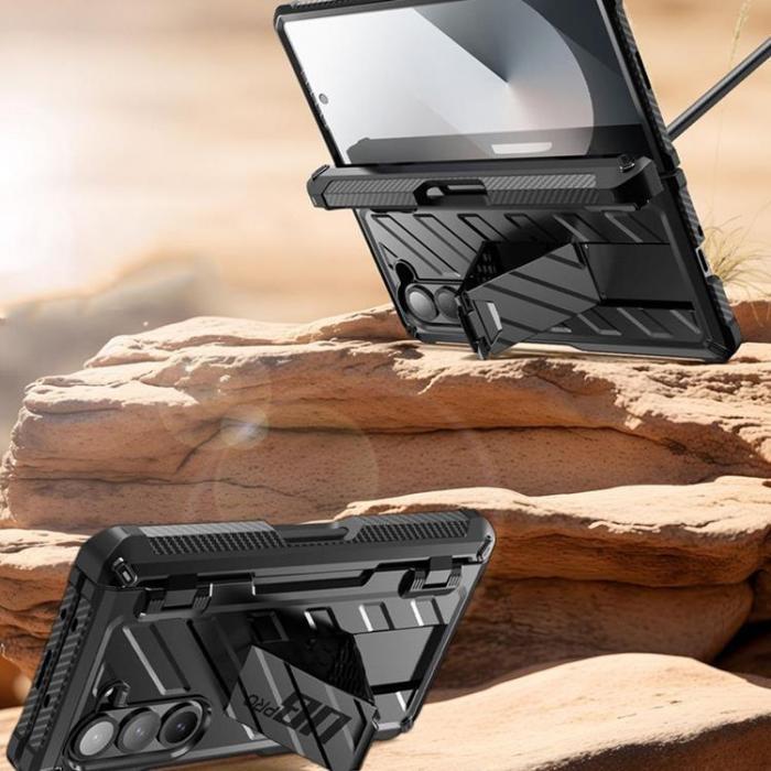 SupCase - SupCase Galaxy Z Fold 6 Mobilskal Unicorn Beetle Pro - Svart