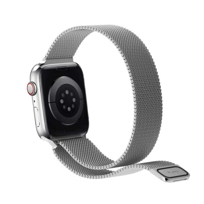 Puro - Puro Apple Watch 42/44/45/49 mm Armband Stainless - Silver