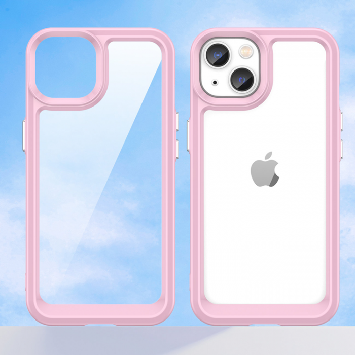 OEM - iPhone 14 Plus Skal Outer Space - Rosa