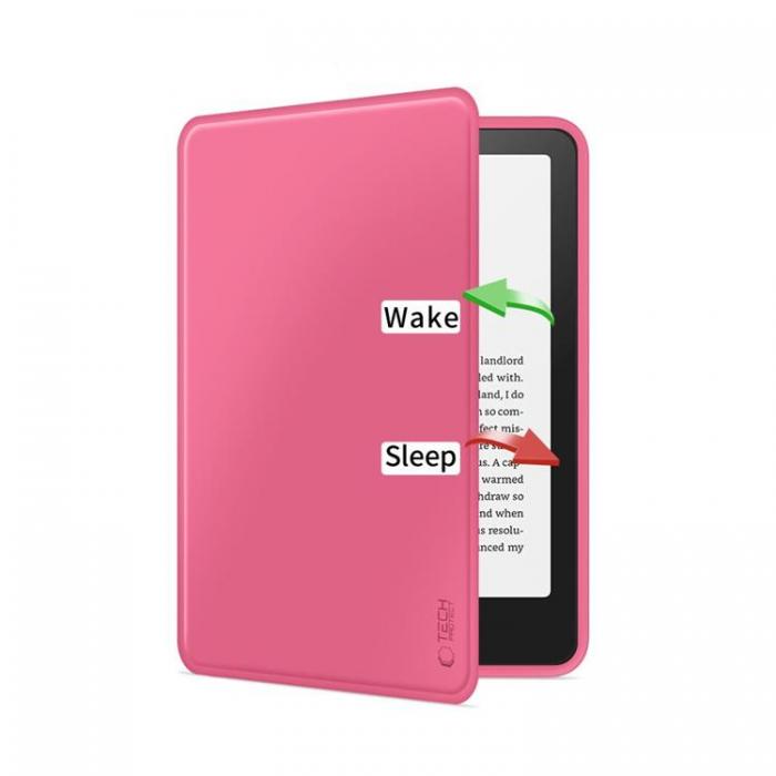 Tech-Protect - Tech-Protect Smartcase Kindle Paperwhite 6 Fodral - Rosa