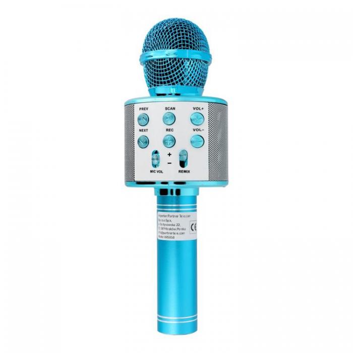 A-One Brand - Multimedia Karaoke Mikrofon CR58 - Bl