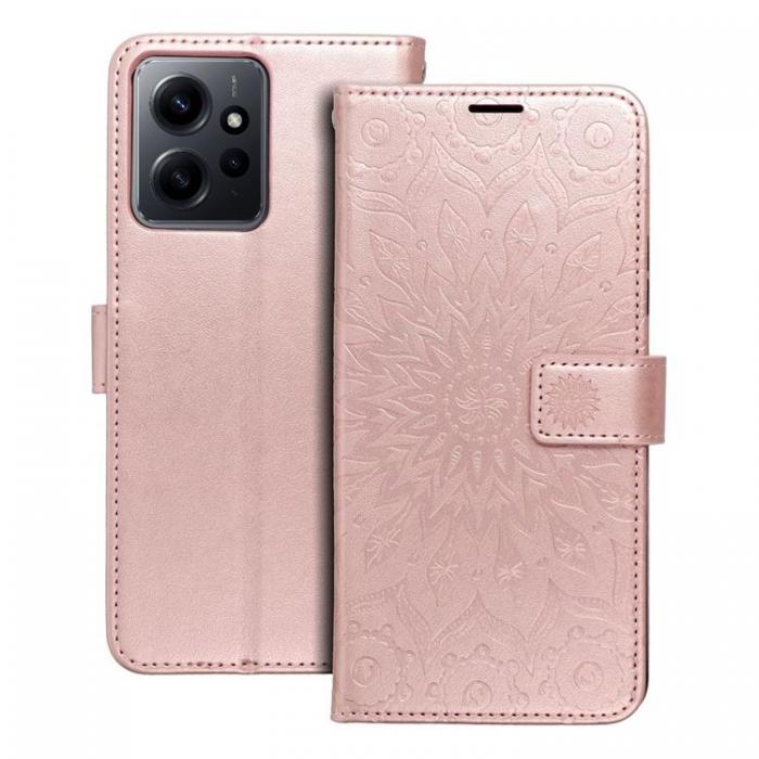 A-One Brand - Xiaomi Redmi Note 12 4G Plnboksfodral Mezzo - Rose Guld