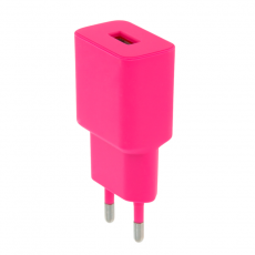 Setty - Setty Väggladdare USB 2.4A LSIM-A-126 - Rosa