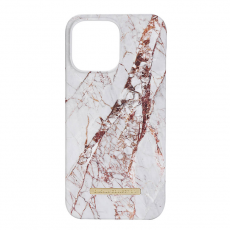 Onsala - ONSALA iPhone 14 Pro Skal Rhino Marble - Vit