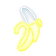 A-One Brand - Neon LED USB Banana Model - Gul/Vit