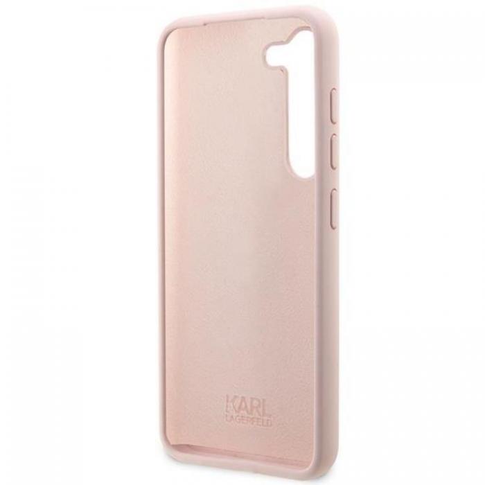 KARL LAGERFELD - Karl Lagerfeld Galaxy S23 Skal Silicone Choupette - Rosa