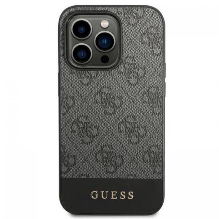 Guess - GUESS iPhone 14 Pro Skal Stripe Collection - Gr