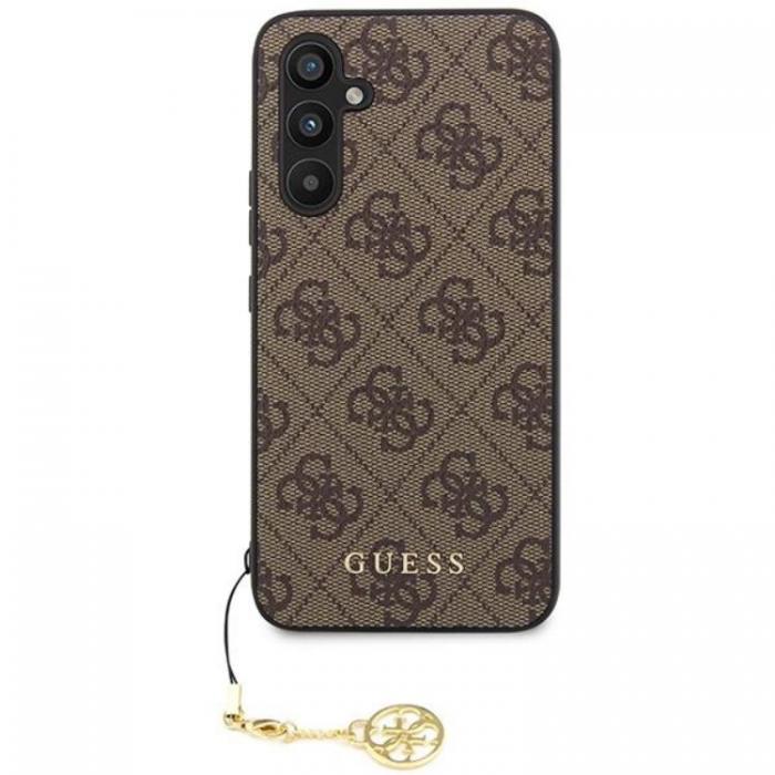 Guess - Guess Galaxy A54 5G Mobilskal 4G Charms Collection - Brun