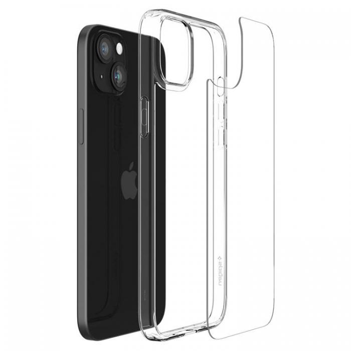 Spigen - Spigen iPhone 15 Plus Mobilskal Airskin Hybrid - Crystal Clear