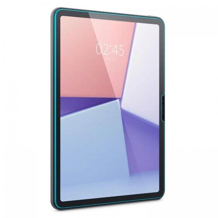 Spigen - Spigen iPad Air 11 (2024) Hrdat Glas Skrmskydd Glas.Tr Slim