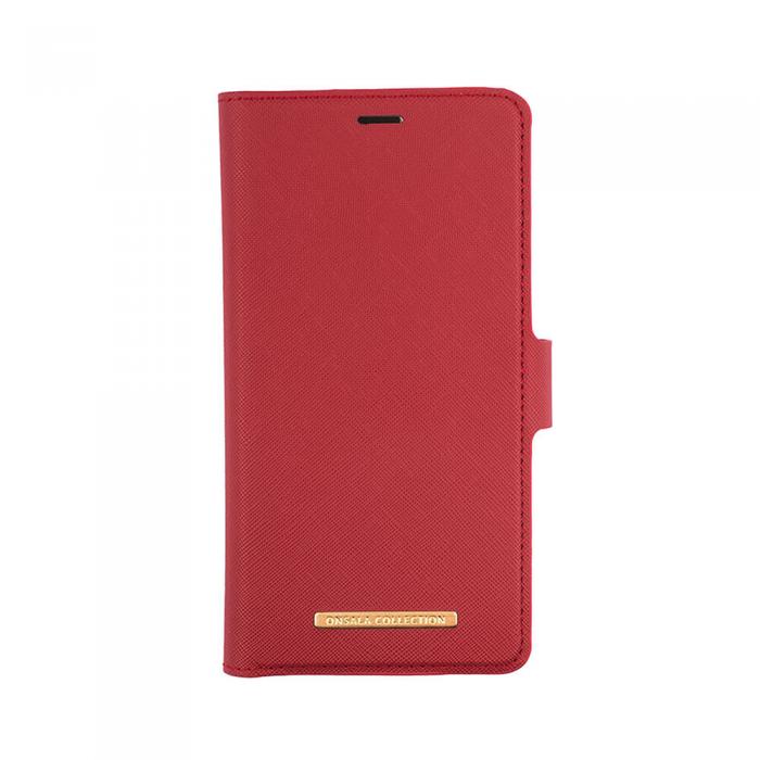 Onsala - ONSALA Mobilfodral Saffiano Red iPhone 11 Pro Max