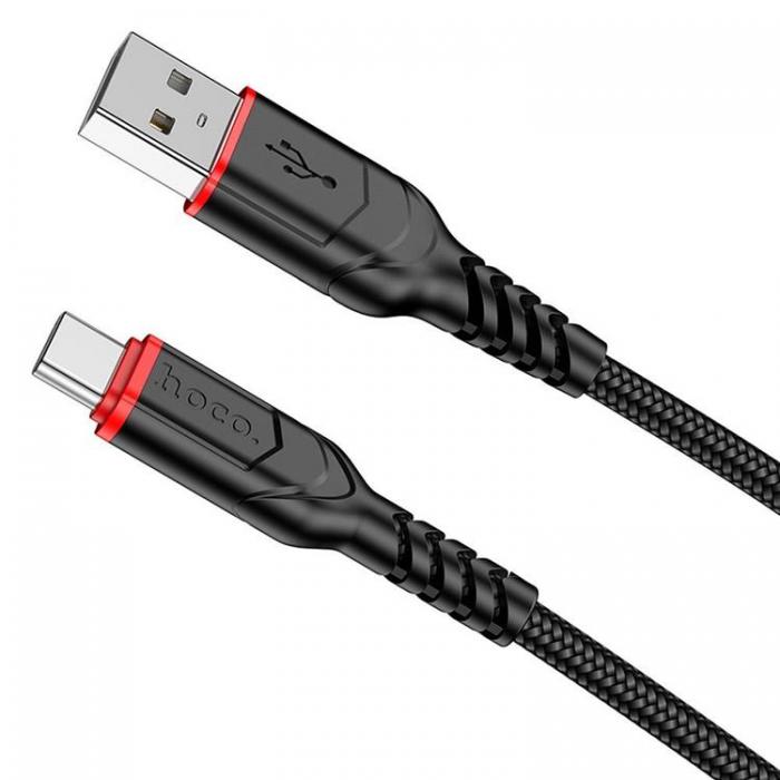 Hoco - Hoco USB-A till Micro-USB 3A 3m Kabel X59 - Svart