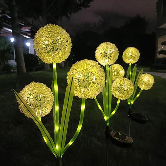 Forever Light - Forever Light SUNARI Solar Lampa LED Garlic Flower 3000K 600mAh Li-Ion