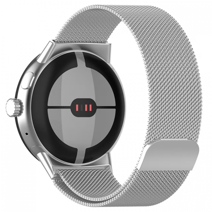 A-One Brand - Google Pixel Watch Armband Milanese - Silver