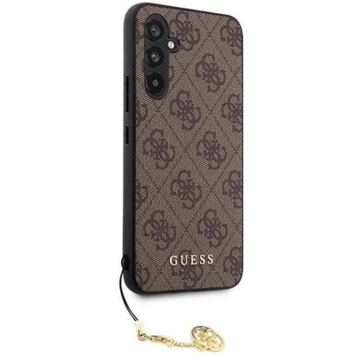 Guess - Guess Galaxy A54 5G Mobilskal 4G Charms Collection - Brun