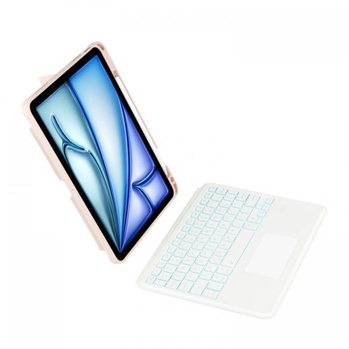 Tech-Protect - Tech-Protect iPad 10.9 (2022) Fodral SCMAG Pen + Keyboard - Rosa