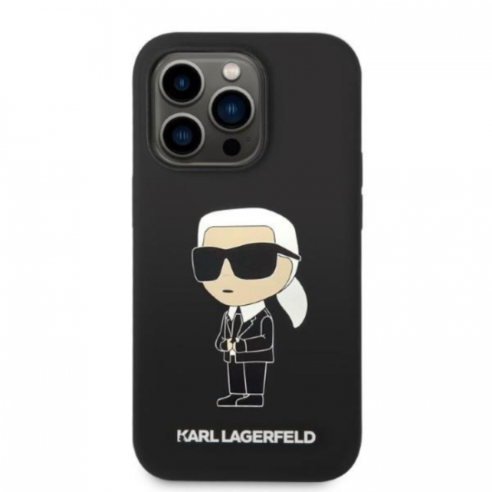 KARL LAGERFELD - Karl Lagerfeld iPhone 14 Pro Max Mobilskal Magsafe Silicone