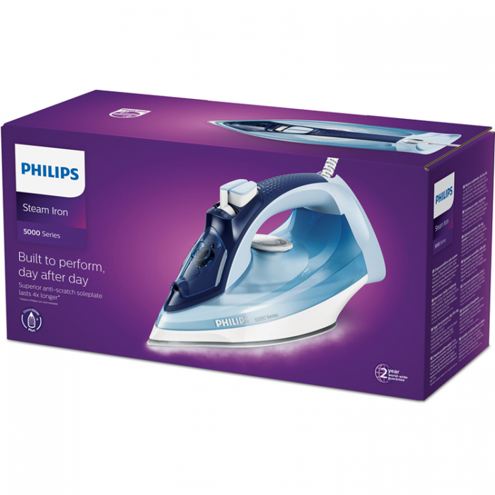 Philips - Philips ngstrykjrn DST5030/20 5000 serien 2400W