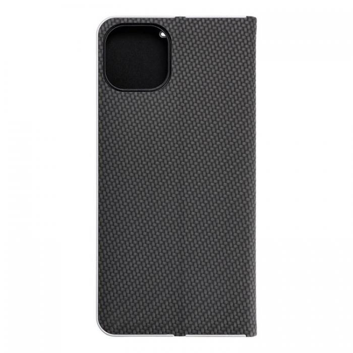 A-One Brand - iPhone 16 Plnboksfodral Luna Carbon - Svart