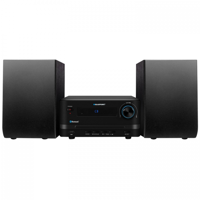 Blaupunkt - Blaupunkt Mikrostereosystem med Bluetooth MS14BT - Svart