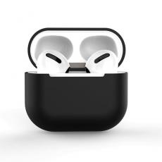 OEM - AirPods 3 Skal Soft Silicone Hörlurar - Svart