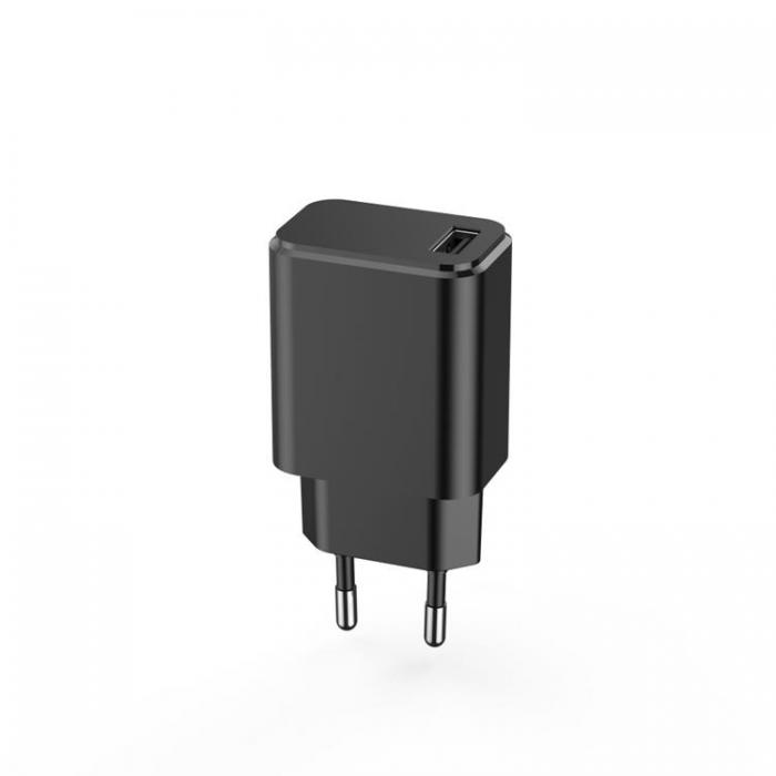 Setty - Setty Vggladdare 15W USB-C med Kabel 3A - Svart