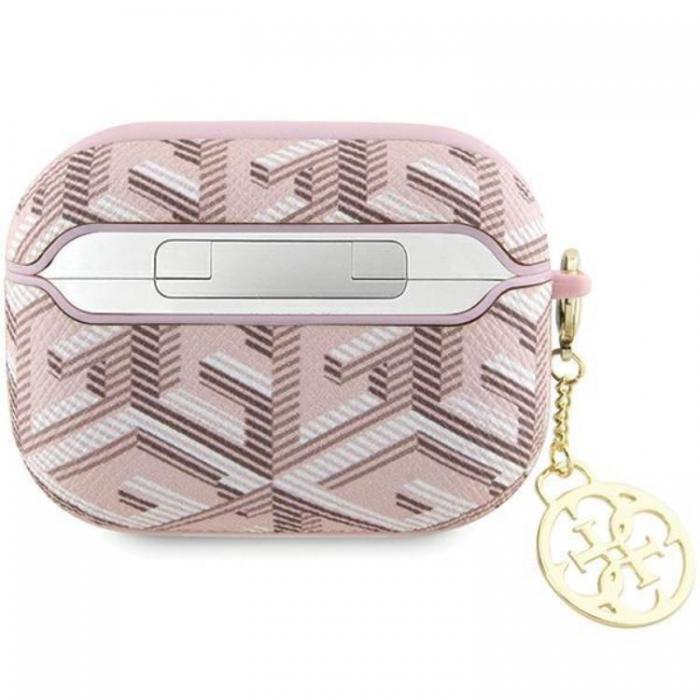 Guess - Guess AirPods Pro 2 Skal GCube Charm - Rosa