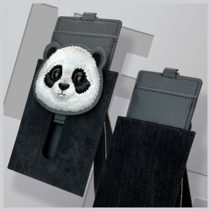 NIMMY - Nimmy Korthllare Big Eyed Pet 2.0 Panda - Svart