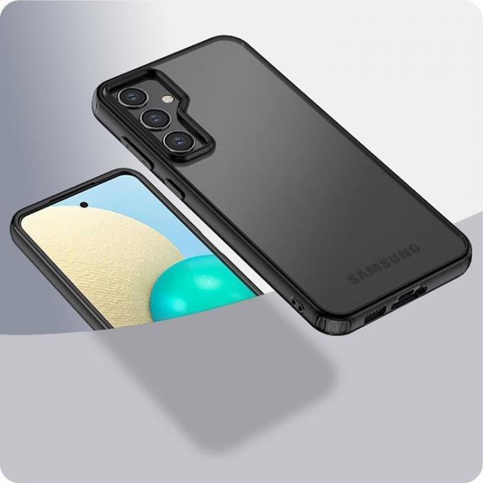 Tech-Protect - Tech-Protect Galaxy M35 5G Mobilskal Magmat - Matte Svart