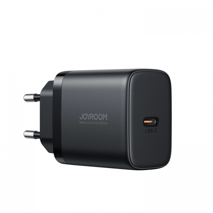 Joyroom - Joyroom Snabb Vggladdare 25W med USB-C Kabel 1m