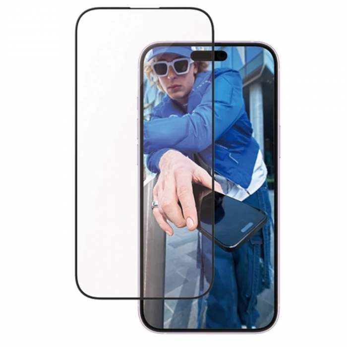 PanzerGlass - PanzerGlass iPhone 16 Plus Hrdat Glas Skrmskydd Ultra-Wide Fit - Clear