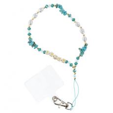 A-One Brand - Happy Halsbandsrem för mobiler längd 44 cm - Ljusblå