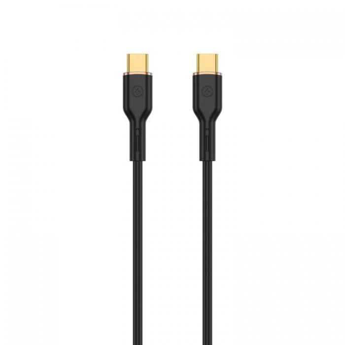 WIWU - WIWU USB-C Till USB-C 100W Kabel 1.2m YQ02 - Svart